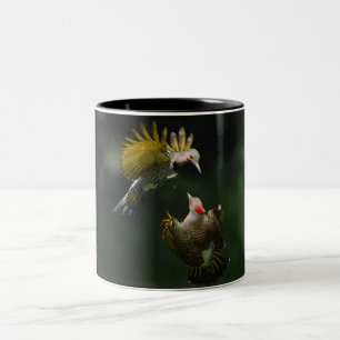 Caneca De Café Em Dois Tons Um par de Nortes de lama de café