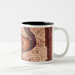 Caneca De Café Em Dois Tons Um pato, detalhe de Orpheus que encanta os animais