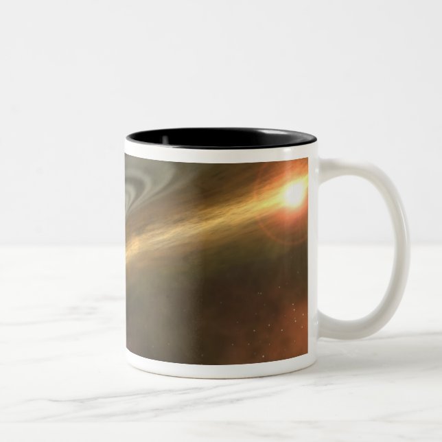 Caneca De Café Em Dois Tons Um possível planeta novo (Direita)