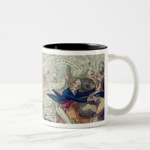 Caneca De Café Em Dois Tons Um reformista radical, um pescoço ou nada homem