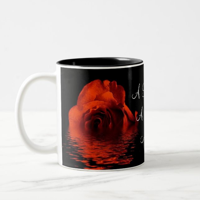 Caneca De Café Em Dois Tons Um rosa para uma mãe perfeita (Esquerda)