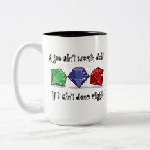 Um Trabalho Que Vale A Pena Fazer Mug