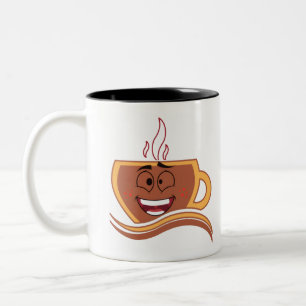Caneca De Café Em Dois Tons Um Verdadeiro Cafetólico