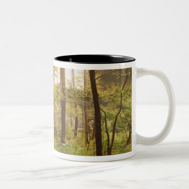 Caneca De Café Em Dois Tons Uma caminhada na floresta (Direita)