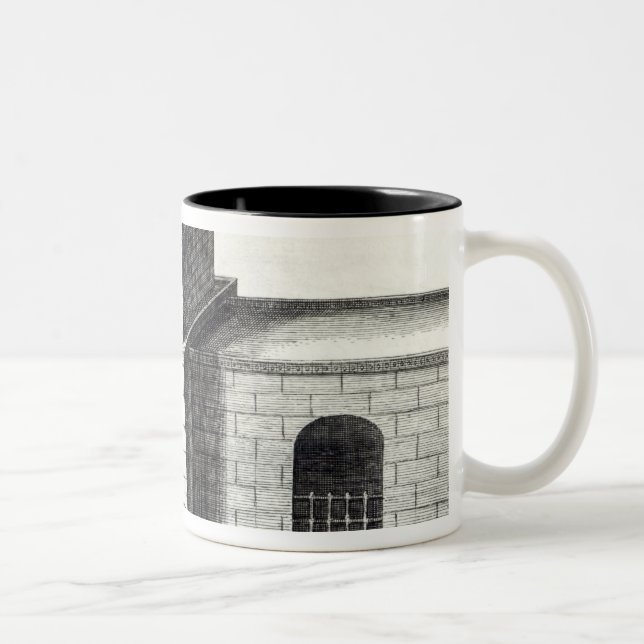Caneca De Café Em Dois Tons Uma entrada no Grande Muralha (Direita)