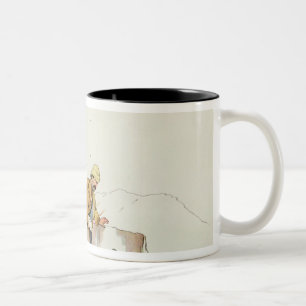 Caneca De Café Em Dois Tons Uma escolha dos mau do jogador da liga de