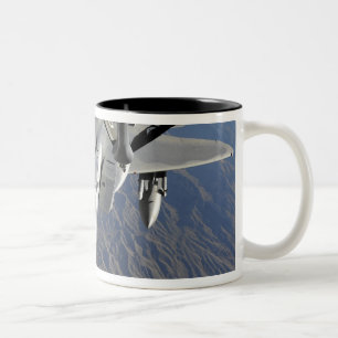 Caneca De Café Em Dois Tons Uma força aérea de E.U.F-15 Eagle