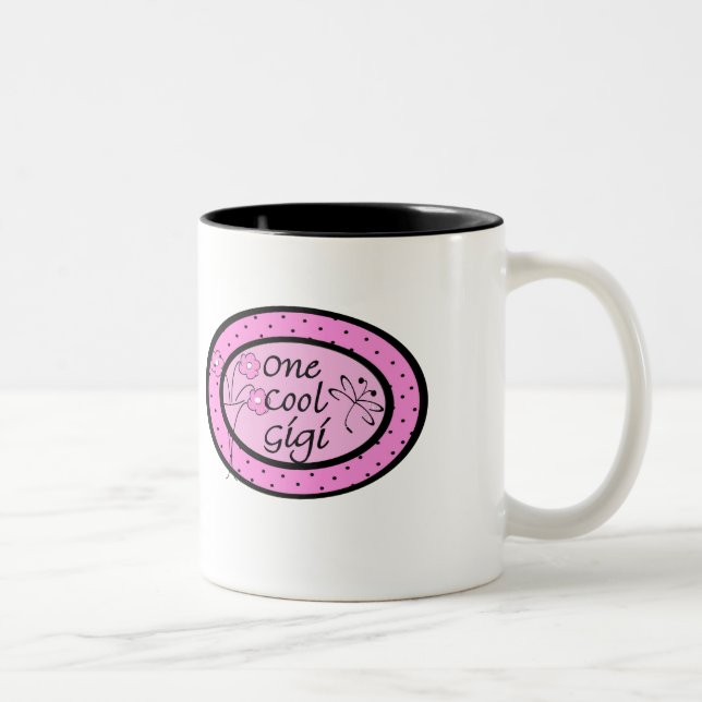 Caneca De Café Em Dois Tons Uma Gigi Legal (Direita)