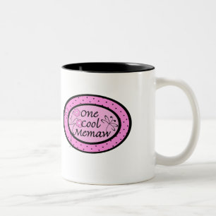 Caneca De Café Em Dois Tons Uma Memaw Legal
