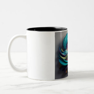 Caneca De Café Em Dois Tons Uma Mug De Café