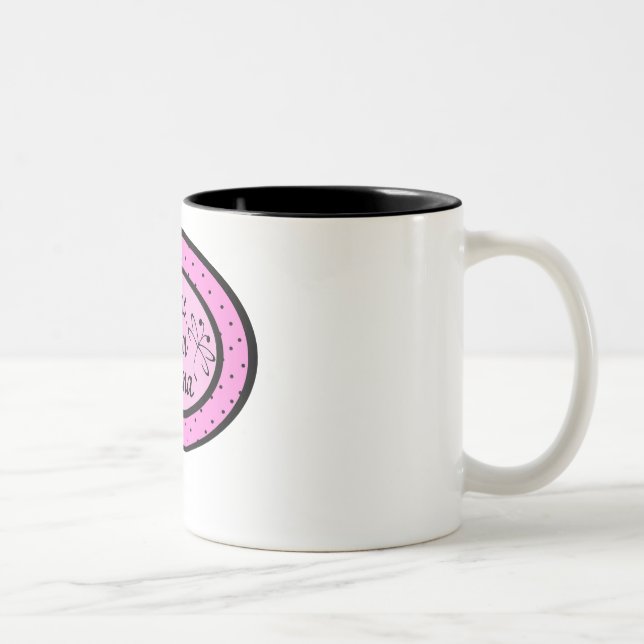 Caneca De Café Em Dois Tons Uma Nonna Legal (Direita)