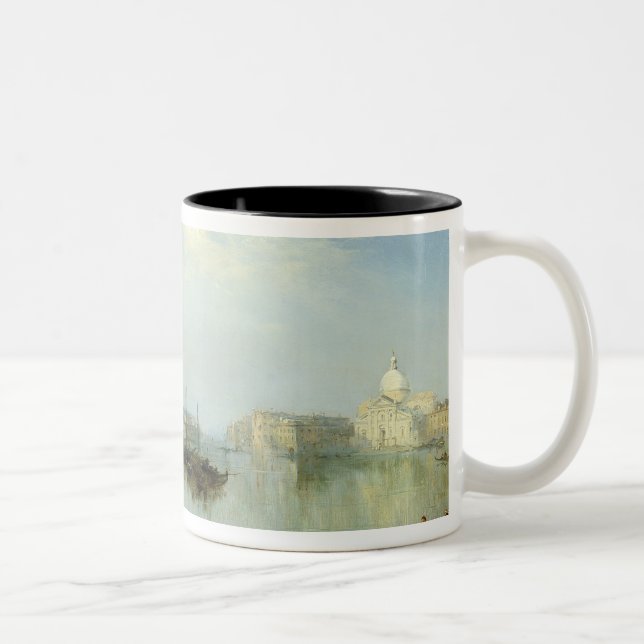 Caneca De Café Em Dois Tons Uma vista de Veneza (Direita)