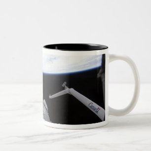 Caneca De Café Em Dois Tons Uma visualização parcial do nó Tranquilidade