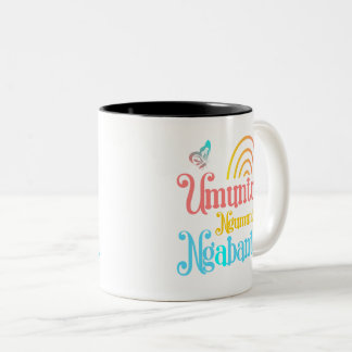 Caneca De Café Em Dois Tons Umuntu Ngumuntu Ngabantu Charity Mug