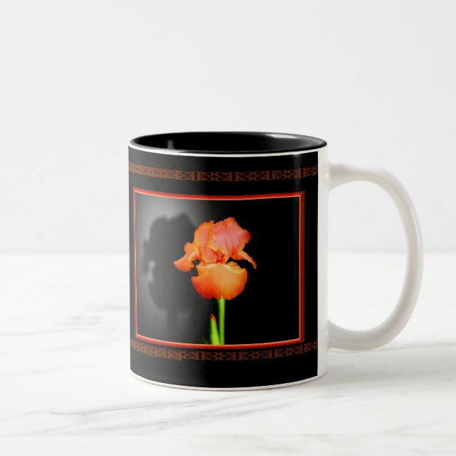 Caneca De Café Em Dois Tons Única íris (Direita)