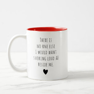 Caneca De Café Em Dois Tons Único Humor Engraçado do Namorados de Mensagens 