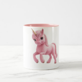 Caneca De Café Em Dois Tons Unicornio