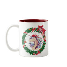 Unicórnio de Natal Mágico