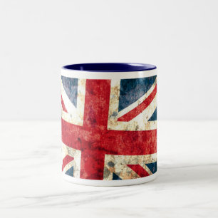 Caneca De Café Em Dois Tons Union Jack #2