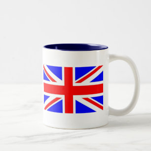 Caneca De Café Em Dois Tons UnionJacklargezazzle
