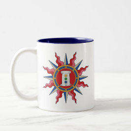 Caneca De Café Em Dois Tons Universidade Real do Café Mug