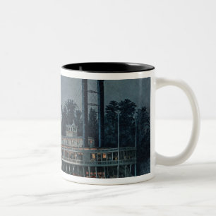 Caneca De Café Em Dois Tons Up de Wooding no Mississippi