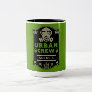 Caneca De Café Em Dois Tons Urbex de Exploração Urbana