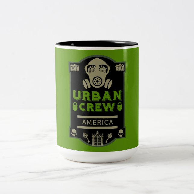 Caneca De Café Em Dois Tons Urbex de Exploração Urbana (Centro)