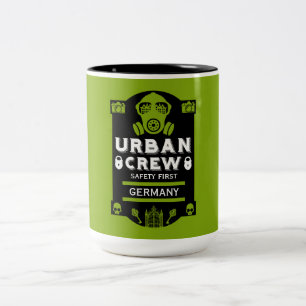 Caneca De Café Em Dois Tons Urbex de Exploração Urbana