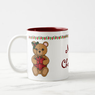 Caneca De Café Em Dois Tons Ursinho Gift Mug
