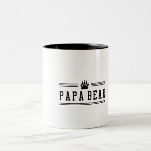 Caneca De Café Em Dois Tons Urso da papá