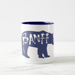 Caneca De Café Em Dois Tons Urso de Banff