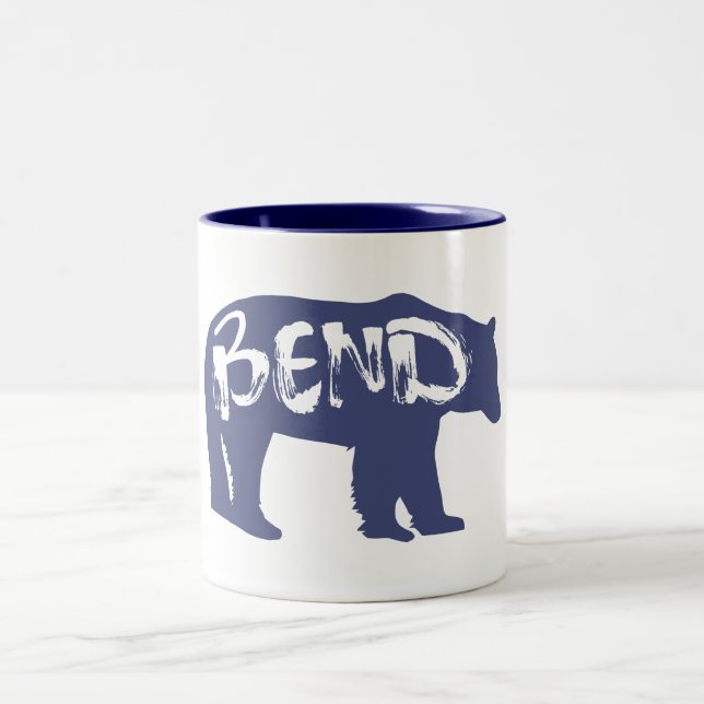 Caneca De Café Em Dois Tons Urso de Dobradiça (Centro)