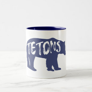 Caneca De Café Em Dois Tons Urso de Tom