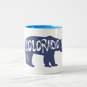 Caneca De Café Em Dois Tons Urso do Colorado