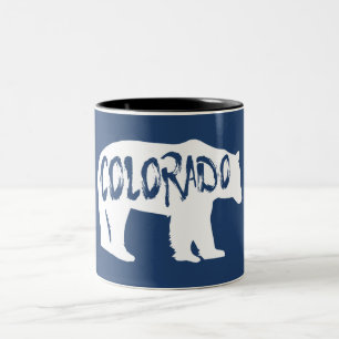 Caneca De Café Em Dois Tons Urso do Colorado