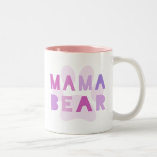 Caneca De Café Em Dois Tons Urso do Mama