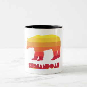 Caneca De Café Em Dois Tons Urso Shenandoah