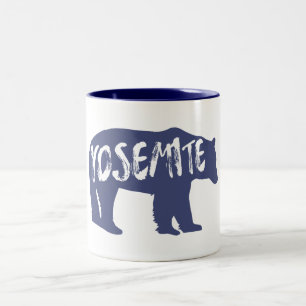 Caneca De Café Em Dois Tons Urso Yosemite