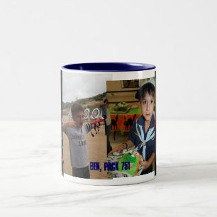 Caneca De Café Em Dois Tons ursos de ben