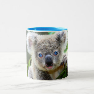 Caneca De Café Em Dois Tons Ursos de Koala