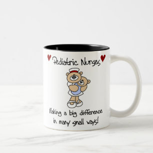 Caneca De Café Em Dois Tons Ursos Pediátricos Ursos Ursos Camisas e Presentes
