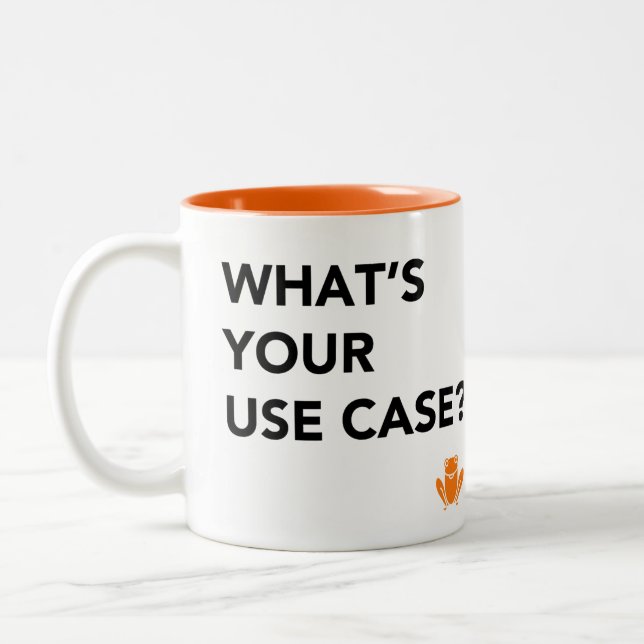 Caneca De Café Em Dois Tons Use Case Lembinder Mug (Esquerda)