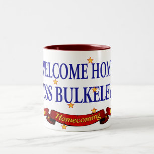 Caneca De Café Em Dois Tons USS Home bem-vindo Bulkeley