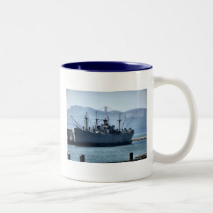 Caneca De Café Em Dois Tons USS O'Brien