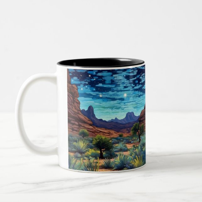 Caneca De Café Em Dois Tons Utah (Esquerda)