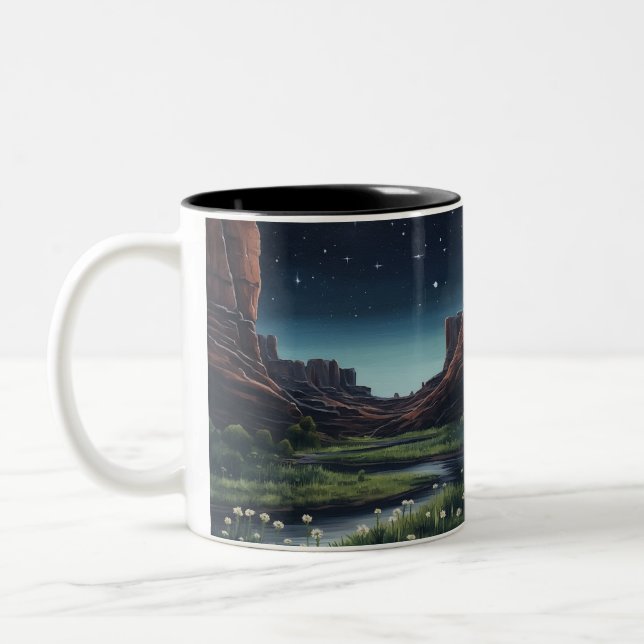 Caneca De Café Em Dois Tons Utah (Esquerda)