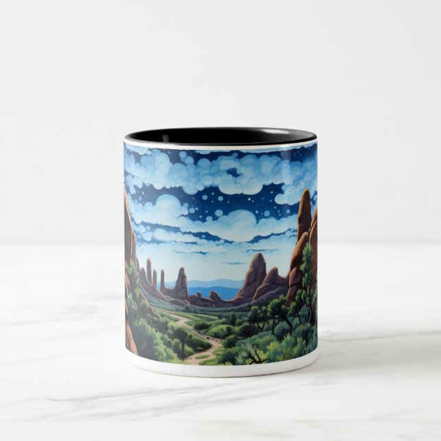 Caneca De Café Em Dois Tons Utah Look (Centro)