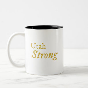Caneca De Café Em Dois Tons Utah Strong Coffee Mug