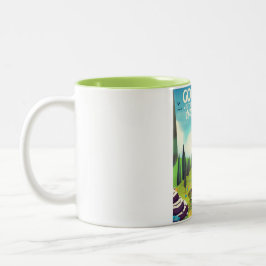 Caneca De Café Em Dois Tons Vai Andar!